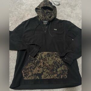 Billabong Charcoal and Camouflage Jacket